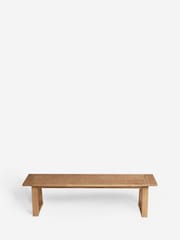 Natural Hector Hector Mango Wood Dining Bench - Image 6 of 7