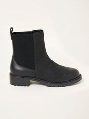 FatFace Evelyn Black Chelsea Boot - Image 1 of 3