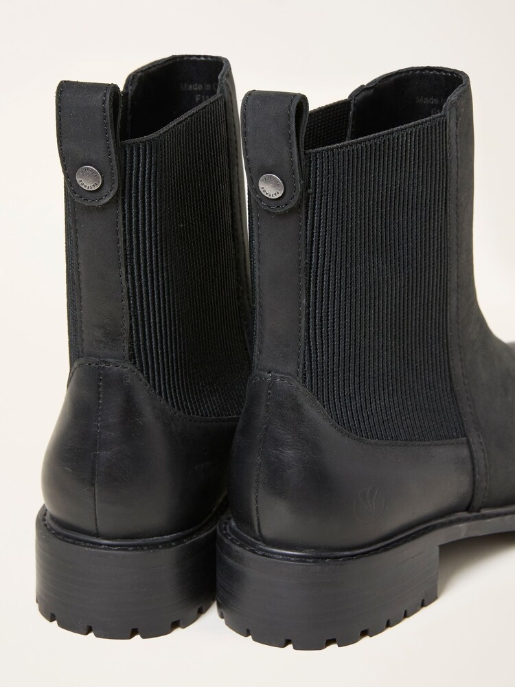 FatFace Evelyn Black Chelsea Boot - Image 2 of 3