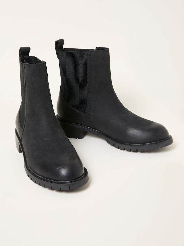 FatFace Evelyn Black Chelsea Boot - Image 3 of 3