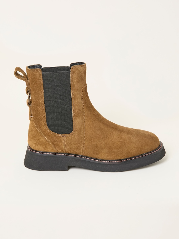 FatFace Rowe Tan Brown Chelsea Boot - Image 1 of 3