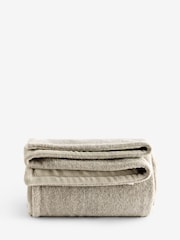 Grey Tufted Borg Tree Throw - Image 1 of 1
