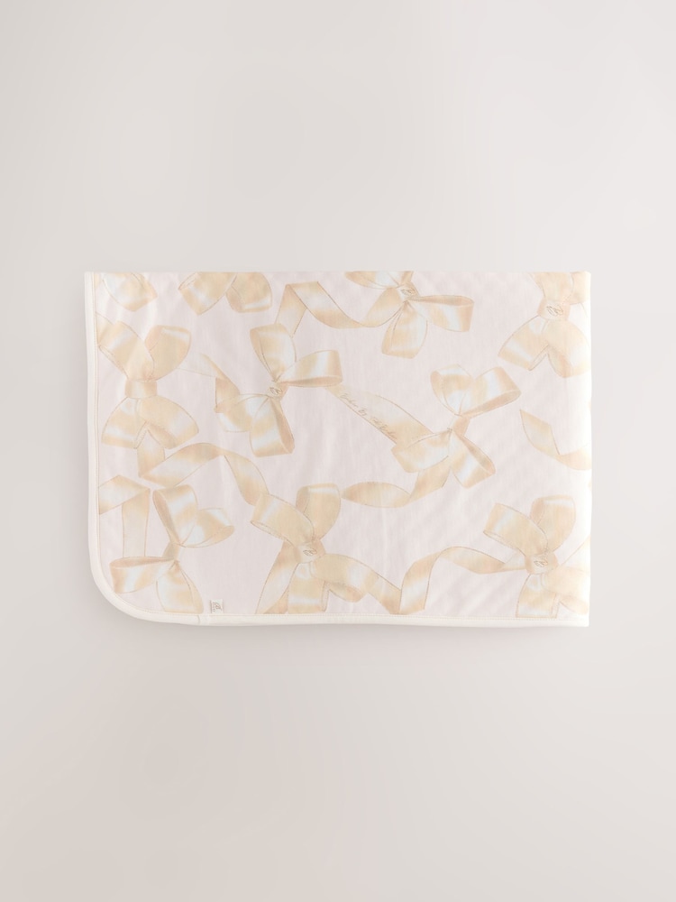 Baker by Ted Baker All-Over Bow Print Blanket - Image 1 of 5