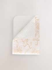 Baker by Ted Baker All-Over Bow Print Blanket - Image 2 of 5