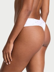Victoria's Secret White Palm Thong Knickers - Image 2 of 2