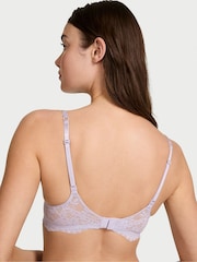Victoria's Secret Feather Purple Lightly Lined Demi Twinkle Strap Bra - Image 1 of 2