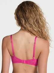 Victoria's Secret Ultra Pink Demi Rose Lace Bra - Image 2 of 2