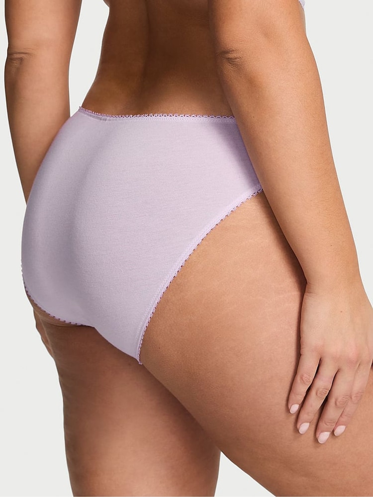 Victoria's Secret Delicate Violet Purple Bikini Knickers - Image 2 of 2