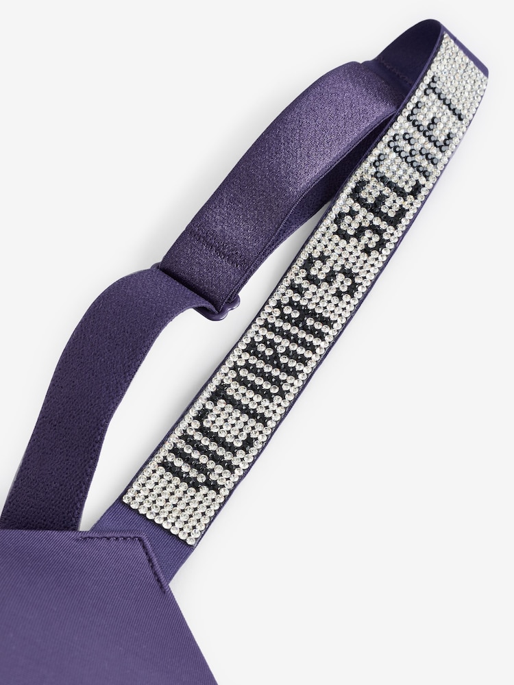Victoria's Secret Valiant Purple Push Up Shine Strap Bra - Image 4 of 4