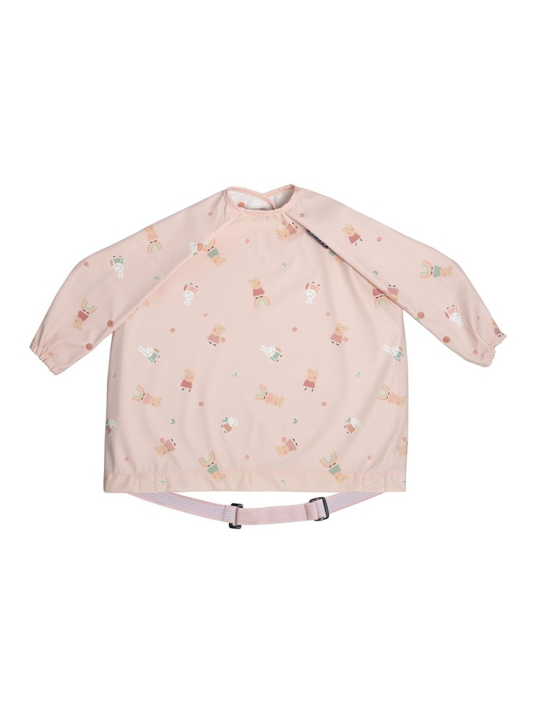 Bibado Pink Coverall Weaning Bib - Peppa Pig - Image 6 of 6