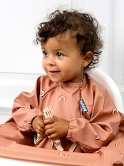 Bibado Terracotta Coverall Weaning Bib - Chasing Rainbows Bibs - Image 2 of 6