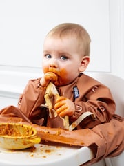 Bibado Terracotta Coverall Weaning Bib - Chasing Rainbows Bibs - Image 3 of 6