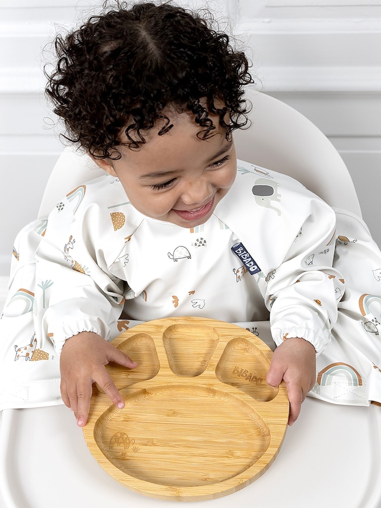 Bibado Fawn Bamboo Viscose Divider Plate - Serengeti Spaghetti - Image 1 of 4
