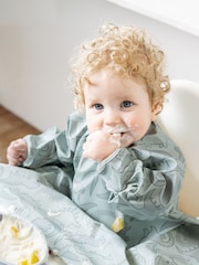 Bibado Green Coverall Weaning Bib - Dino Roar - Image 1 of 6