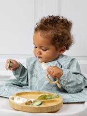 Bibado Green Coverall Weaning Bib - Dino Roar - Image 3 of 6