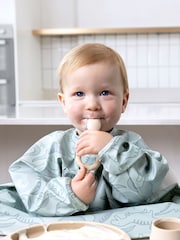Bibado Green Coverall Weaning Bib - Dino Roar - Image 4 of 6