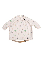 Bibado Beige Coverall Weaning Bib - George Pig Bibs - Image 5 of 6