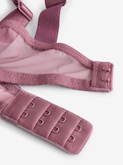 Victoria's Secret Purple Vapor Add 2 Cups Push Up Lace Shine Strap Bombshell Bra - Image 3 of 4
