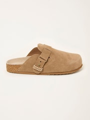 FatFace Elsie Tan Brown House Shoe - Image 1 of 3
