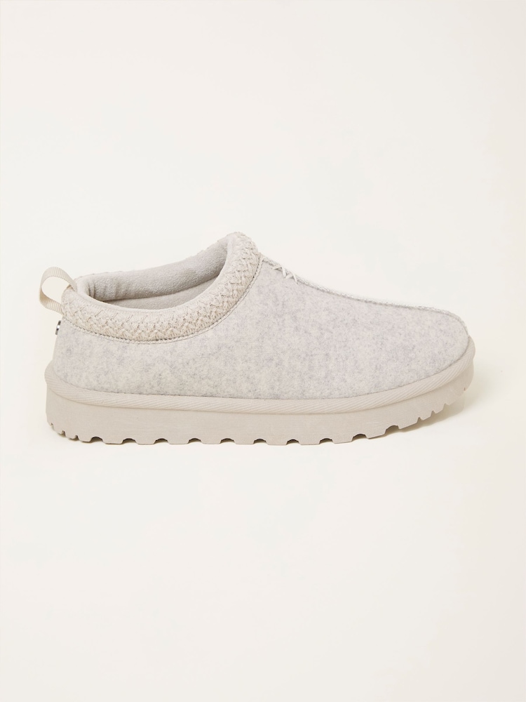 FatFace Lyra Grey Felt Mule Slipper - Image 1 of 3 FatFace Lyra Grey Felt Mule Slipper - Image 1 of 3