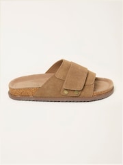 FatFace Natural Wrapped Open Toe House Shoe - Image 1 of 4