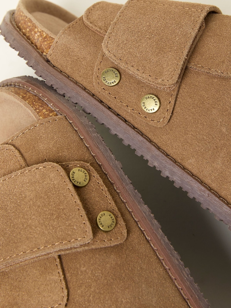FatFace Natural Wrapped Open Toe House Shoe - Image 2 of 4