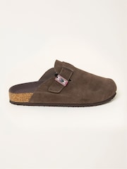 FatFace Maisie Chocolate Brown House Shoe - Image 1 of 3