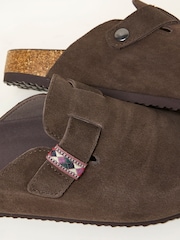 FatFace Maisie Chocolate Brown House Shoe - Image 2 of 3