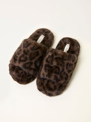 FatFace Leopard Slipper - Imagen 2 de 3
