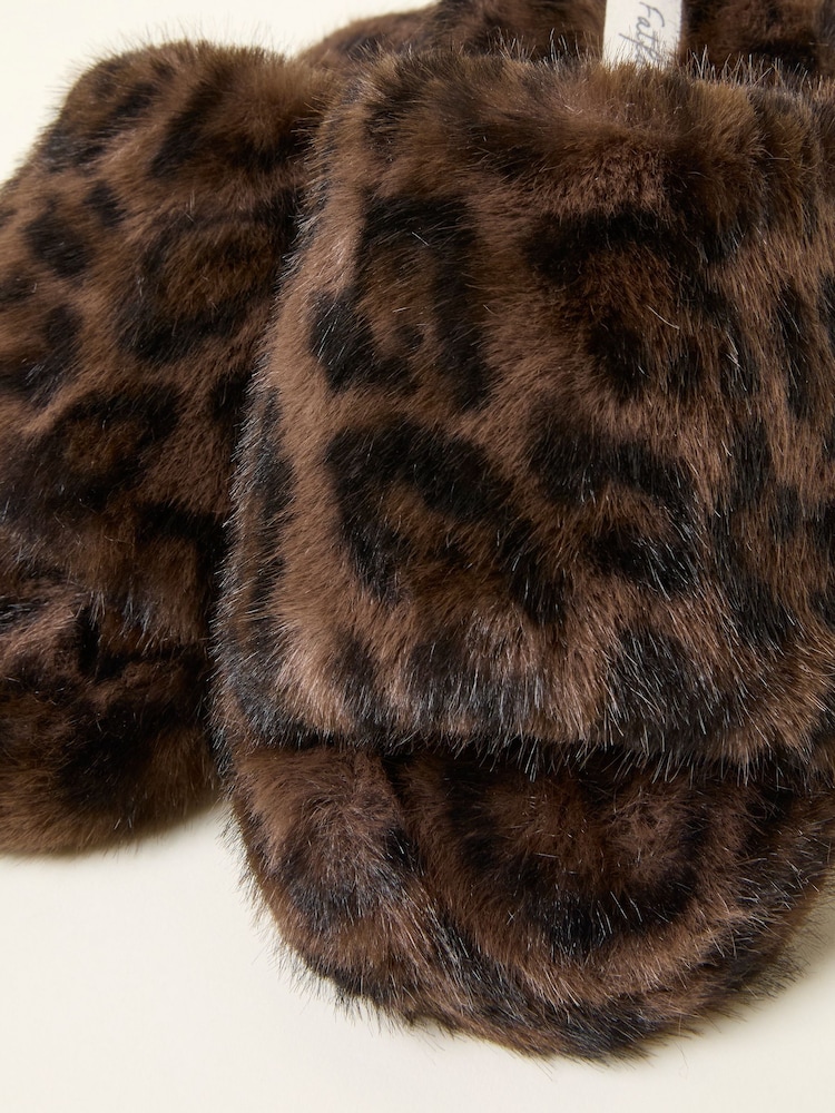 FatFace Leopard Slipper - Imagen 3 de 3
