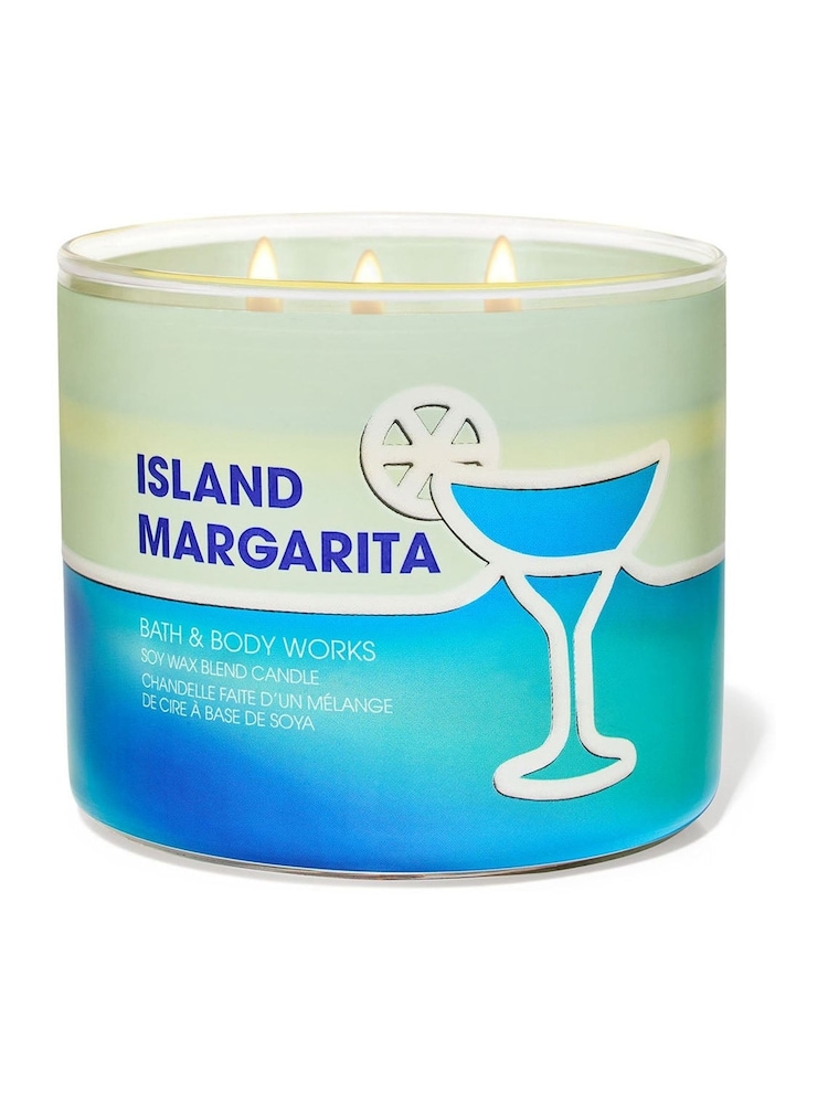 Bath & Body Works Island Margarita 3 Wick Candle 14.5 oz / 411 g - Image 1 of 1