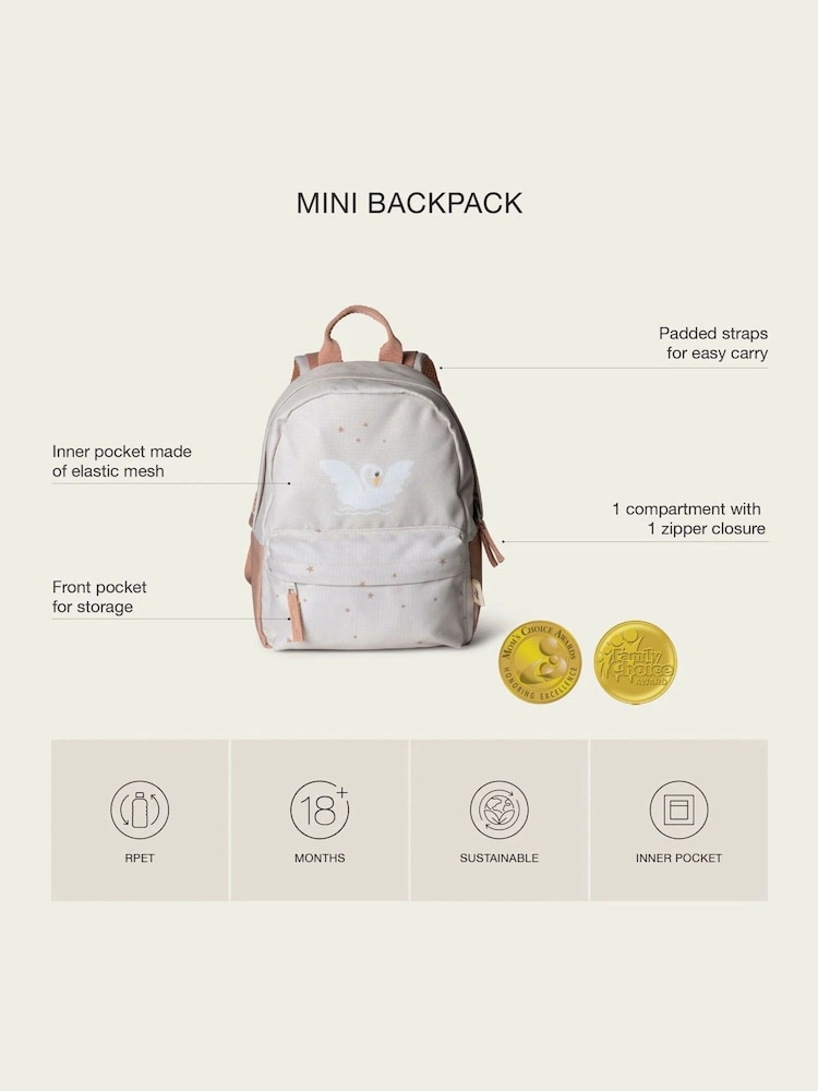 Citron Ballerina Mini Kids Backpack - Image 6 of 6