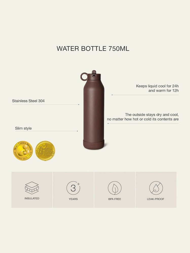 Citron Plum Stainless Steel Water Bottle with Bumper - Image 6 of 6