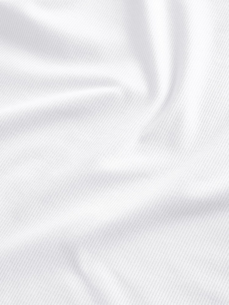 Athleta White Signature Rib Tank Top - Image 4 of 4