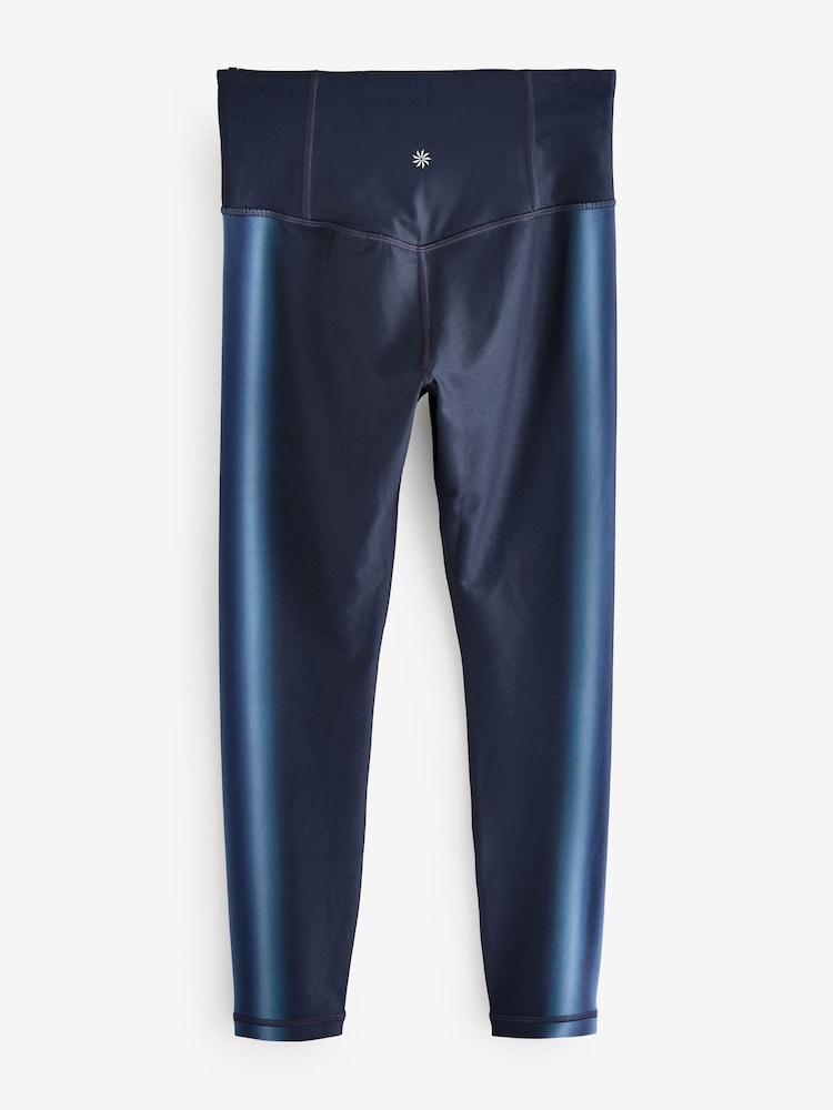 Athleta Navy Blue Elation Ultra High Waisted Leggings - Image 2 of 4