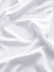 Athleta White Grid Knit Tee - Image 4 of 4