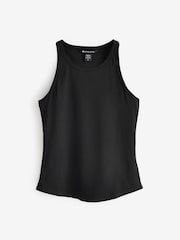 Athleta Black Signature Rib Tank Top - Image 1 of 4