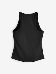 Athleta Black Signature Rib Tank Top - Image 2 of 4