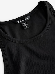Athleta Black Signature Rib Tank Top - Image 4 of 4