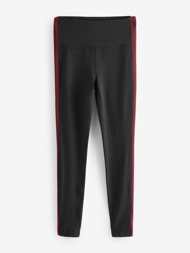 Athleta Black Elation Sport Stripe Ultra High Waist Leggings - Image 2 of 5