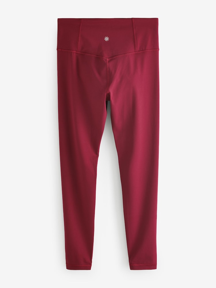 Athleta Red Elation High Waisted Leggings - Image 2 of 4