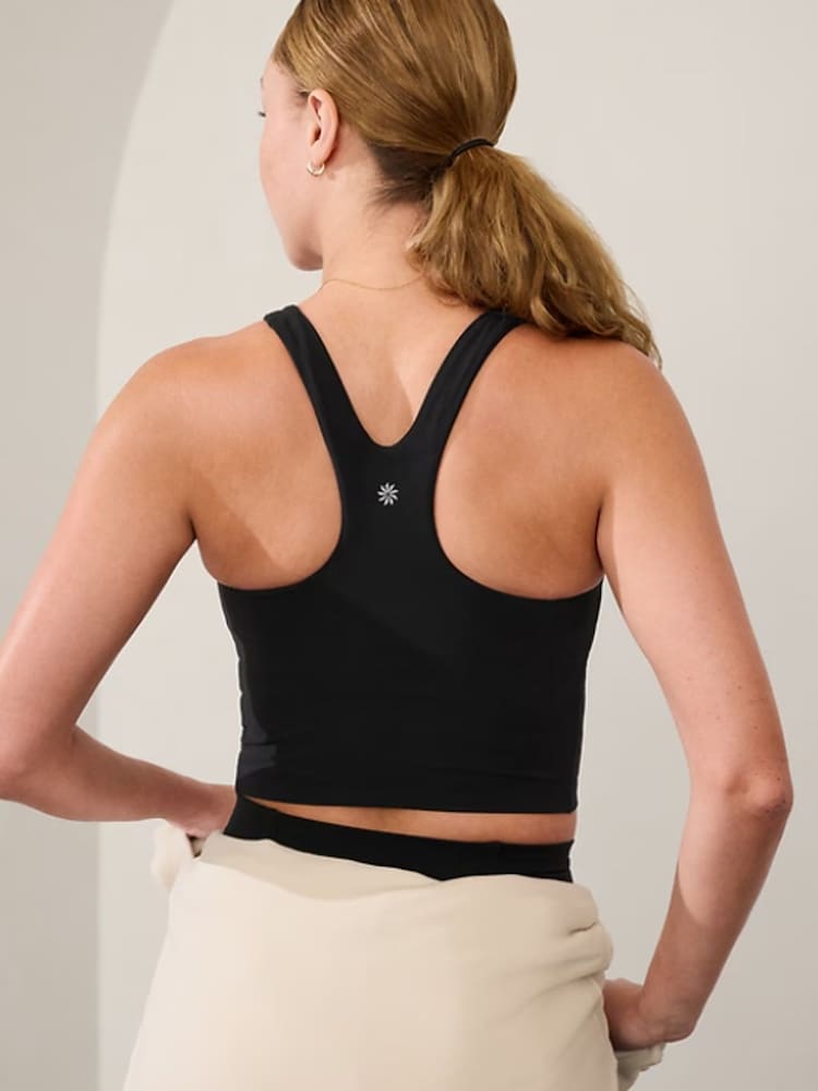 Athleta Black Purpose Crop Bra A-C - Image 2 of 5