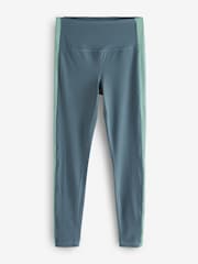 Athleta Green Elation Sport Stripe Ultra High Waist Leggings - Image 1 of 5