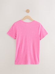 Rosa - Camiseta básica con cuello en pico de Athleta - Imagen 2 de 4