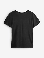 Athleta Black Getaway V-Neck T-Shirt - Image 2 of 4