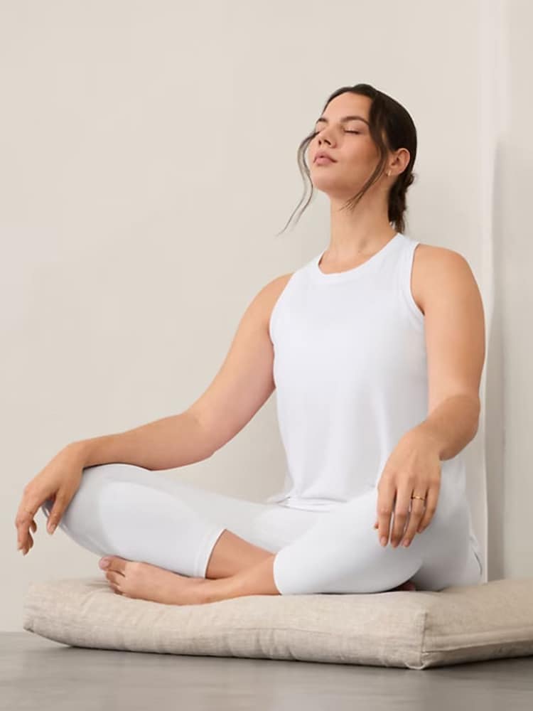Athleta Grey Ease In Tank Top - Image 1 of 6