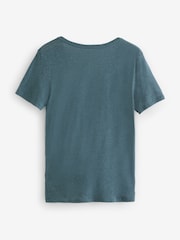 Athleta Black Getaway V-Neck T-Shirt - Image 2 of 4