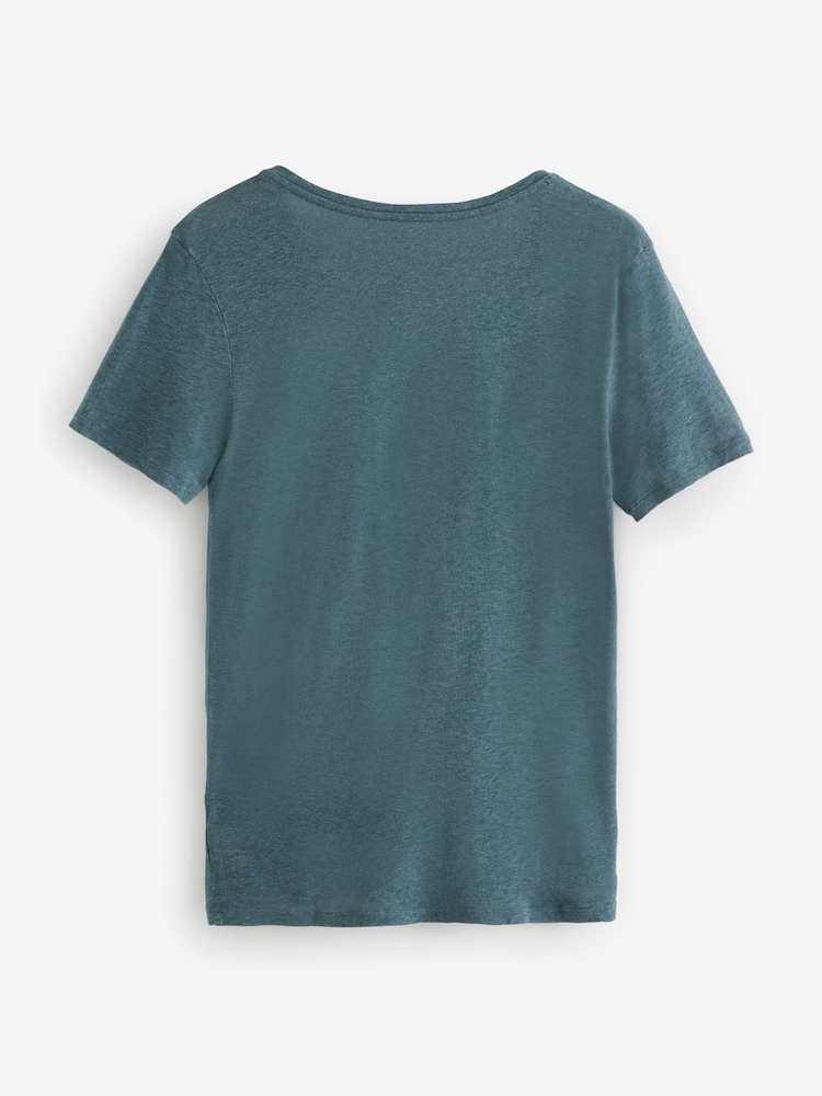 Athleta Black Getaway V-Neck T-Shirt - Image 2 of 4
