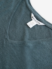 Athleta Black Getaway V-Neck T-Shirt - Image 3 of 4