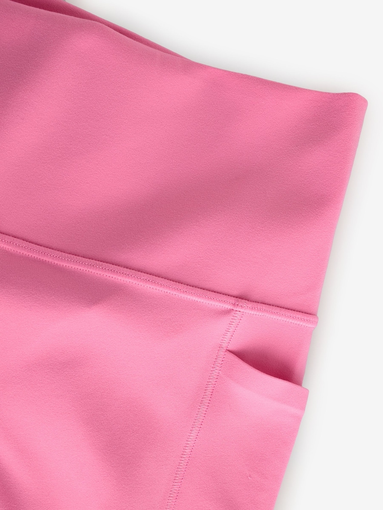 Athleta Pink Salutation Stash High Waisted 7/8 Leggings - Image 3 of 3